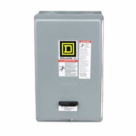 NEMA Magnetic Motor Starter, Non-Reversing, 1NO, 240V AC, 3 P, Screw Clamp MPN:8536SDG1V03H30