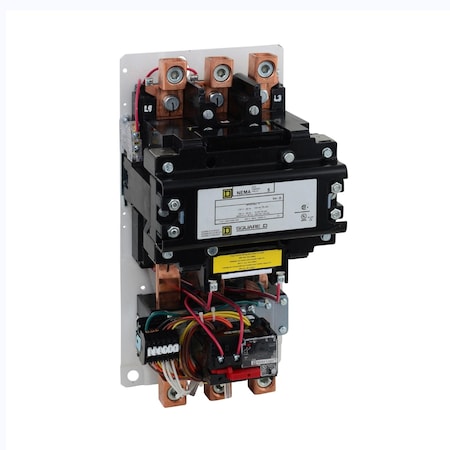 Motor Starter, Non-Reversing, No Auxiliary Contacts, 110V-120V AC, 3 P, Screw Clamp MPN:8536SGO1V02H30S