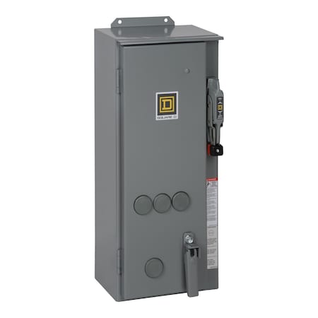 Motor Starter, Non-Reversing, No Auxiliary Contacts, 110V-120V AC, 3 P MPN:8538SCA14V02S
