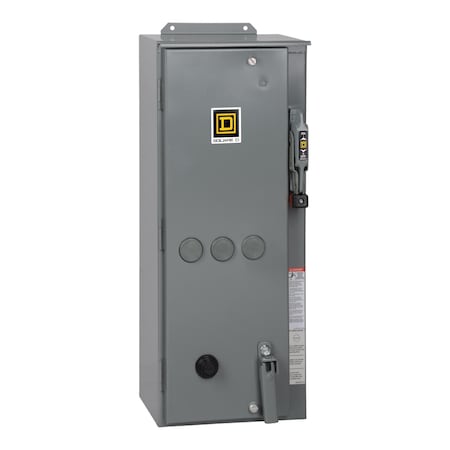 Motor Starter, Non-Reversing, No Auxiliary Contacts, 110V-120V AC, 3 P MPN:8538SDA26V02S