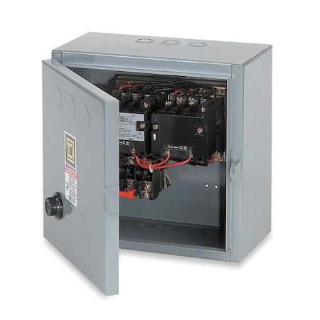 Magnetic Motor Starter, Reversing, No Auxiliary Contacts, 120V AC, 3 P, Screw Clamp MPN:8736SBG4V02S
