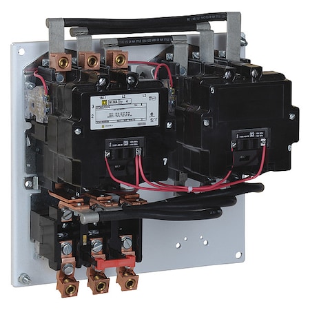 Motor Starter, Reversing, No Auxiliary Contacts, 110V-120V AC, 3 P, Screw Clamp MPN:8736SFO3V02S