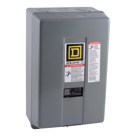 Contactor, Type L, multipole lighting, electrically held, 30A, 6 pole, 600V, 110/120VAC 50/60Hz coil, NEMA 1 MPN:8903LG60V02C