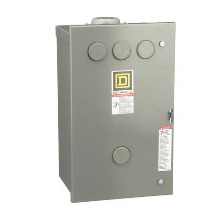Contactor, Type L, multipole lighting, electrically held, 30A, 8 pole, 600V, 110/120VAC 50/60Hz coil, NEMA 3R MPN:8903LH80V02