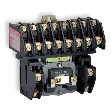 277VAC Electrically Held Lighting Contactor 12P 30A MPN:8903LO1200V04