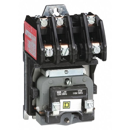 120VAC Electrically Held Lighting Contactor 3P 30A MPN:8903LO30V02