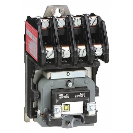 120VAC Electrically Held Lighting Contactor 4P 30A MPN:8903LO40V02