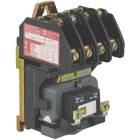 277VAC Electrically Held Lighting Contactor 4P 30A MPN:8903LO40V04