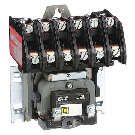 120VAC Electrically Held Lighting Contactor 6P 30A MPN:8903LO60V02