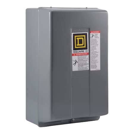 Contactor, Type LX multipole lightling, mechanically held, 30A, 3 pole, 600V, 110/120VAC 50/60Hz coil, NEMA 1 MPN:8903LXG30V02