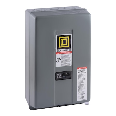 Contactor, Type LX multipole lightling, mechanically held, 30A, 8 pole, 600V, 110/120VAC 50/60Hz coil, NEMA 1 MPN:8903LXG80V02CR6