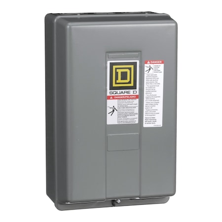 Contactor, Type S, multipole lighting, electrically held, 60A, 3 pole, 110/120VAC 50/60Hz coil, NEMA 1 MPN:8903SPG2V02