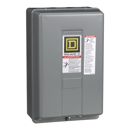 Contactor, Type S, multipole lighting, electrically held, 60A, 4 pole, 110/120VAC 50/60Hz coil, NEMA 1 MPN:8903SPG3V02