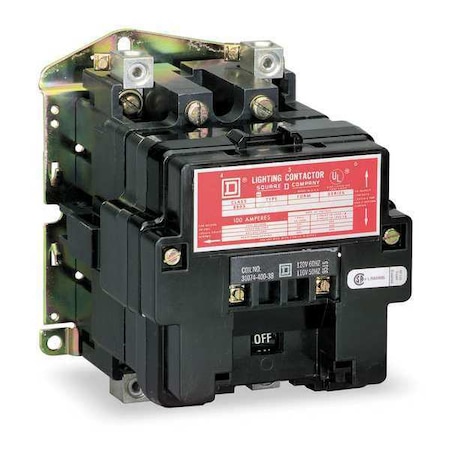 120VAC Electrically Held Lighting Contactor 2P 100A MPN:8903SQO1V02