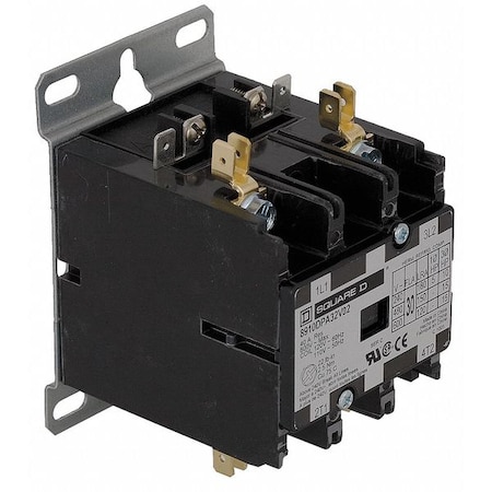 Definite Purpose Magnetic Contactor, 277V AC, 2 P, Non-Reversing, 1 Phase MPN:8910DPA32V04