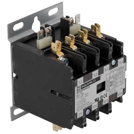 Definite Purpose Magnetic Contactor, 277V AC, 4 P, Non-Reversing, 3 Phase MPN:8910DPA34V04