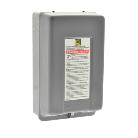 Definite Purpose Magnetic Contactor, 600V AC, 3 P, 3 Phase, Box Lug & Quick Connect MPN:8910DPAG63V02