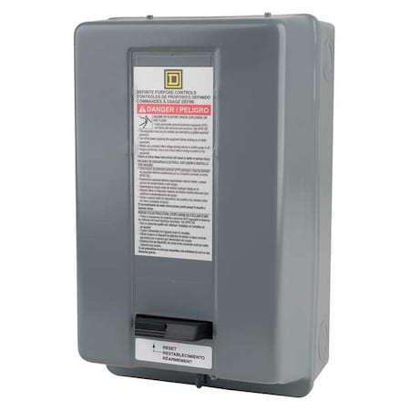 Nonreversing Definite Purpose Magnetic Motor Starter, 1 NEMA Rating, 120V AC, 3 Poles MPN:8911DPSG33V02