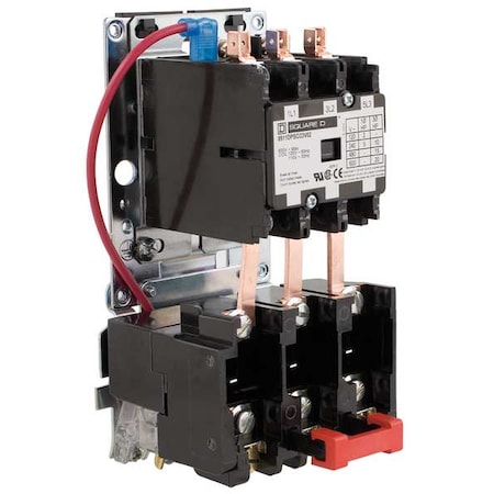 Nonreversing Definite Purpose Magnetic Motor Starter, No Enclosure NEMA Rating, 480V AC, 3 Poles MPN:8911DPSO23V06