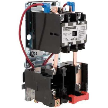 Nonreversing Definite Purpose Magnetic Motor Starter, No Enclosure NEMA Rating, 208 to 240V AC MPN:8911DPSO32V09