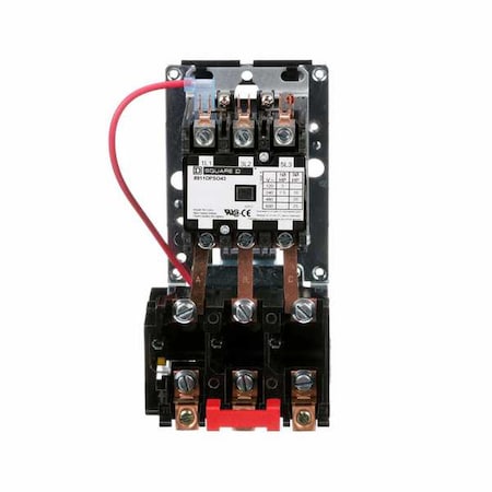 Nonreversing Definite Purpose Magnetic Motor Starter, No Enclosure NEMA Rating, 208 to 240V AC MPN:8911DPSO43V09