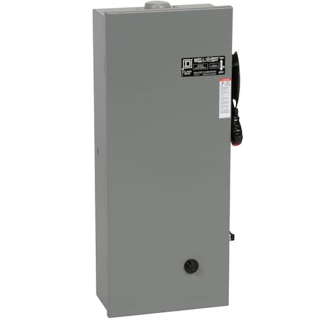 Pump Panel, NEMA Type S, Well Guard, Size 1, 27A, 10HP, 5kA SSCR, 30A fuse clip, Motor Logic SSOLR, 440/480VAC 50/60Hz coil, NEMA 3R MPN:8940SSC4010