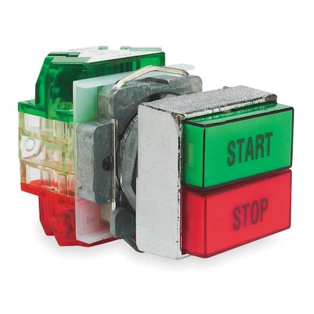 Push Button Operator, Flush, Momentary / Momentary Action, Not Applicable Release, Non-Illuminated MPN:9001KXRC136