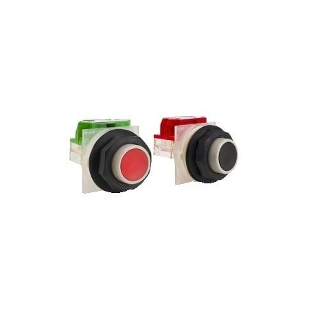 30mm push button, Type SKYP, pendant station operator, two momentary push buttons, no interlock, no contacts, NEMA 4. 4X MPN:9001SKRU10