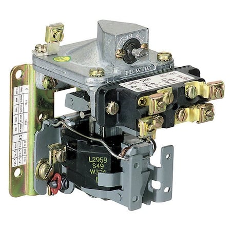 Pneumatic Time Delay Relay, Off Delay, 110/120V AC, SPDT MPN:9050AO10DV02