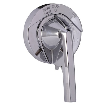 Circuit breaker accessory, PowerPacT B/H/J, handle assembly, rotary, 3 inch, 125A to 250A, NEMA 3/4/4X, chrome plated MPN:9421LC43