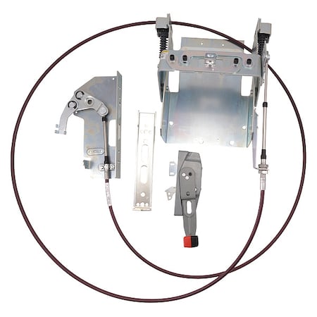 Disconnect mechanism, circuit breaker, cable operated, 400A, 2 or 3 pole, LAL, LHL breaker, 60 inch cable, A1 handle MPN:9422CLA51