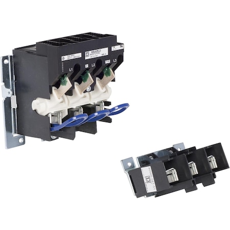 Operating mechanism, flange mounted, variable depth, 30A, 600V, H, K, J, R fuseholder, cable operated switch mechanism MPN:9422TCF33C