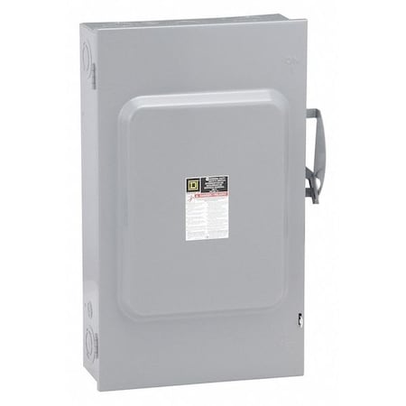 Fusible, Safety Switch, General Duty, 240 V, 2PST MPN:D224N