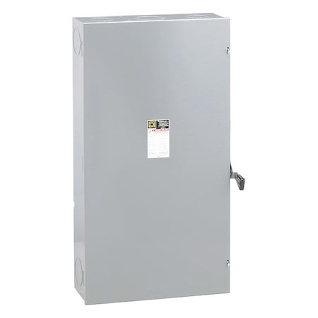 Fusible, Safety Switch, General Duty, 240 V, 2PST MPN:D226N