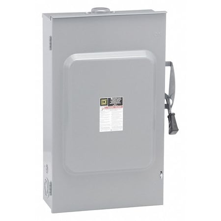 Fusible, Safety Switch, General Duty, 240 V, 3PST MPN:D324NRB