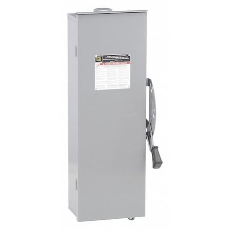 Nonfusible, Safety Switch, Heavy Duty, 240 V, 2PDT MPN:DTU223RB