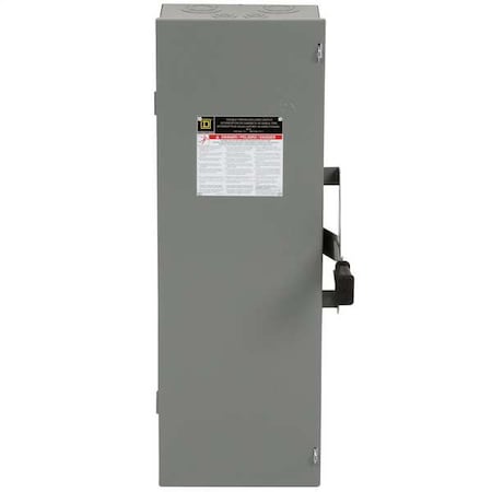 Nonfusible, Safety Switch, Heavy Duty, 240 V, 3PDT MPN:DTU322