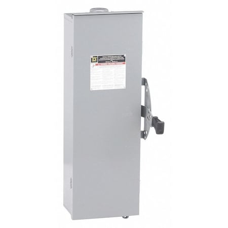 Nonfusible, Safety Switch, Heavy Duty, 240 V, 3PDT MPN:DTU323RB