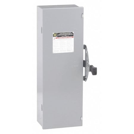 Nonfusible, Safety Switch, Heavy Duty, 600 V, 3PDT MPN:DTU363