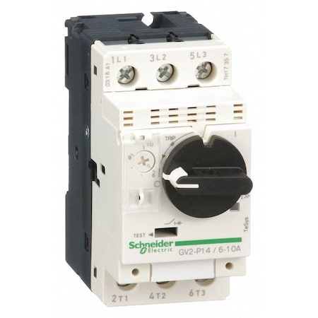 Manual Motor Starter, Not Applicable, 3 P, 3 Phase, Selector Switch, 10 A MPN:GV2P14