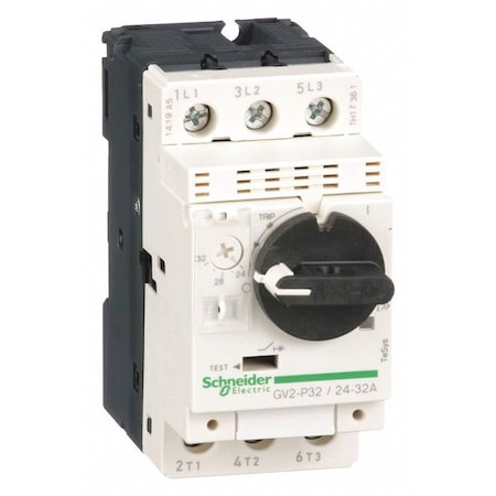 Manual Motor Starter, Not Applicable, 3 P, 3 Phase, Selector Switch, 32 A MPN:GV2P32