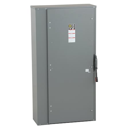 Safety Switch, Fusible, 2PST, Single Phase, NEMA 1, Steel MPN:H227N