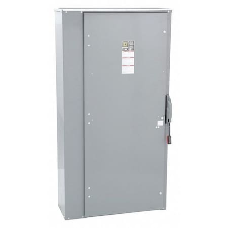 Safety Switch, Fusible, 3PST, Three Phase, NEMA 3R, Indoor/Outdoor, Steel MPN:H367NR