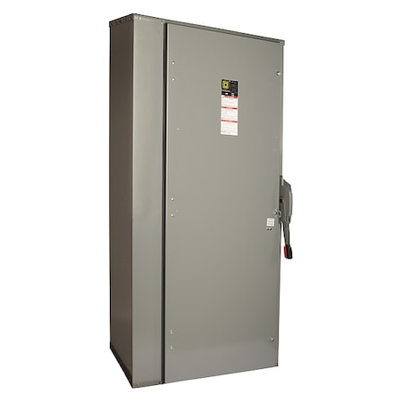 Safety Switch, Fusible, 3PST, Three Phase, NEMA 3R, Steel MPN:H367R