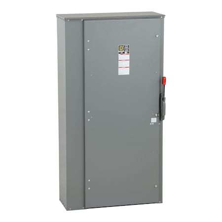 Safety Switch, Nonfusible, 3PST, Three Phase, NEMA 3R, Indoor/Outdoor, Steel MPN:HU367R