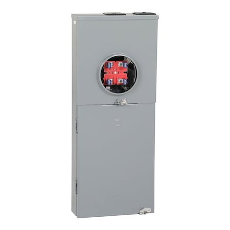 All in one, QO, combination service entrance, ringless socket, 200A, surface, 24 spaces, 42 circuits, 22kA SCCR, OH, UG, no bypass MPN:QC2442M200C
