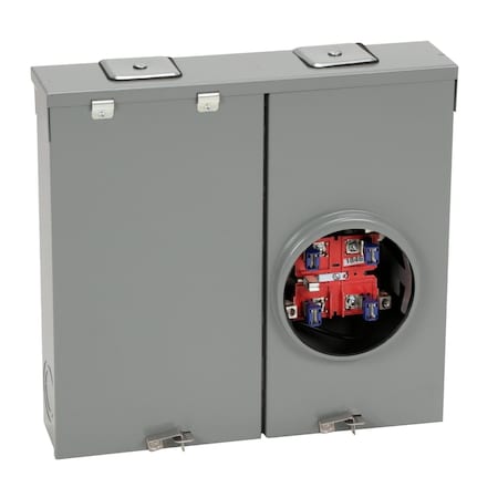Meter mains, QO, CSED, ringless socket, 200A, surface mount, no bypass MPN:RC2M200S