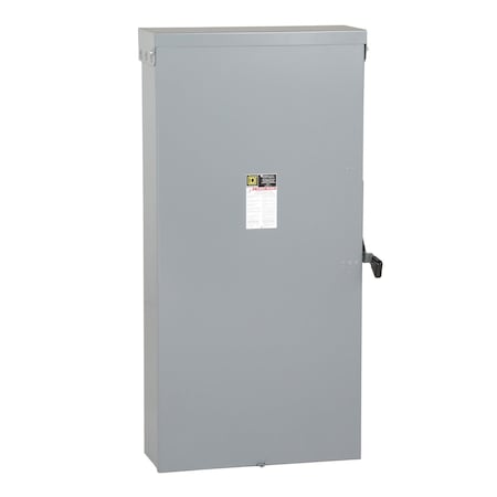 Fusible, Safety Switch, General Duty, 240 V, 3PST, Indoor/Outdoor MPN:T327NR