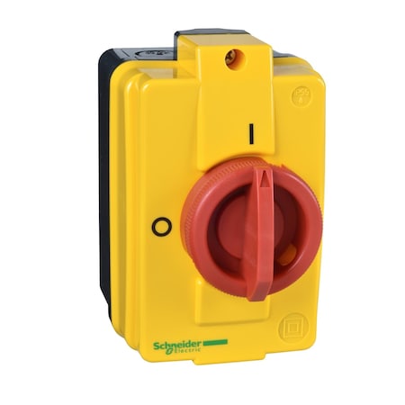 Enclosed switch disconnector, TeSys Control, for ON/emergency stop, 16A, IP65, compact size MPN:VCFN20GE