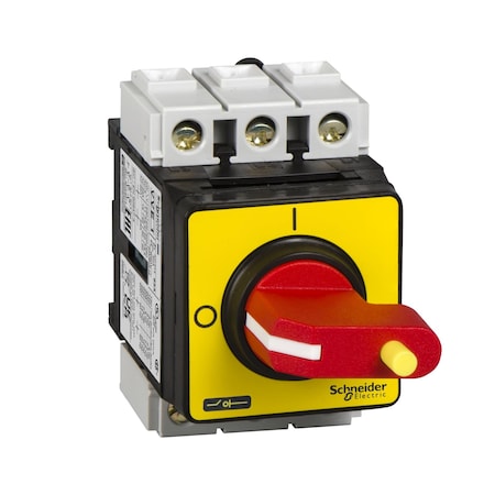 Manual Motor Switch, 40 A, 3 P, Phase, Rotary Knob, TeSys VARIO Series, MPN:VVE2